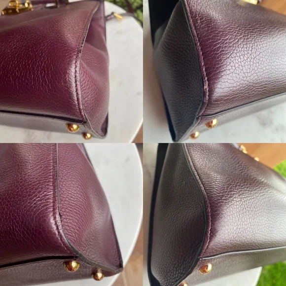 SOLD Dolce & Gabbana Flower Lock Lady Sicily Leather Bag - Picture 12 of 16